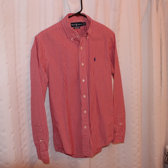 red ralph lauren button up